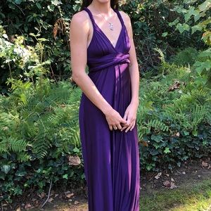 Lulu’s purple/plum maxi dress